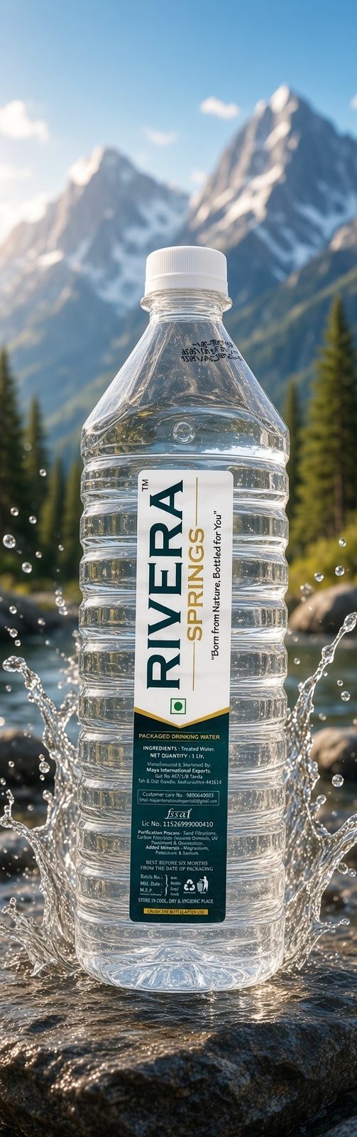 Rivera Springs 1 Litre bottle